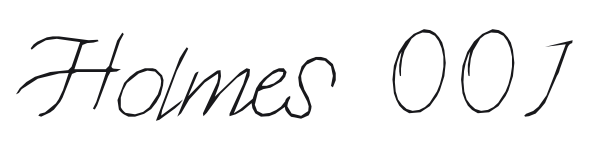 Holmes 001 preview