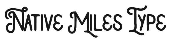 Native Miles Type preview