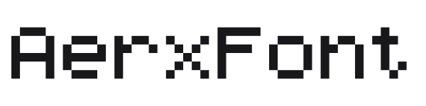 AerxFont preview