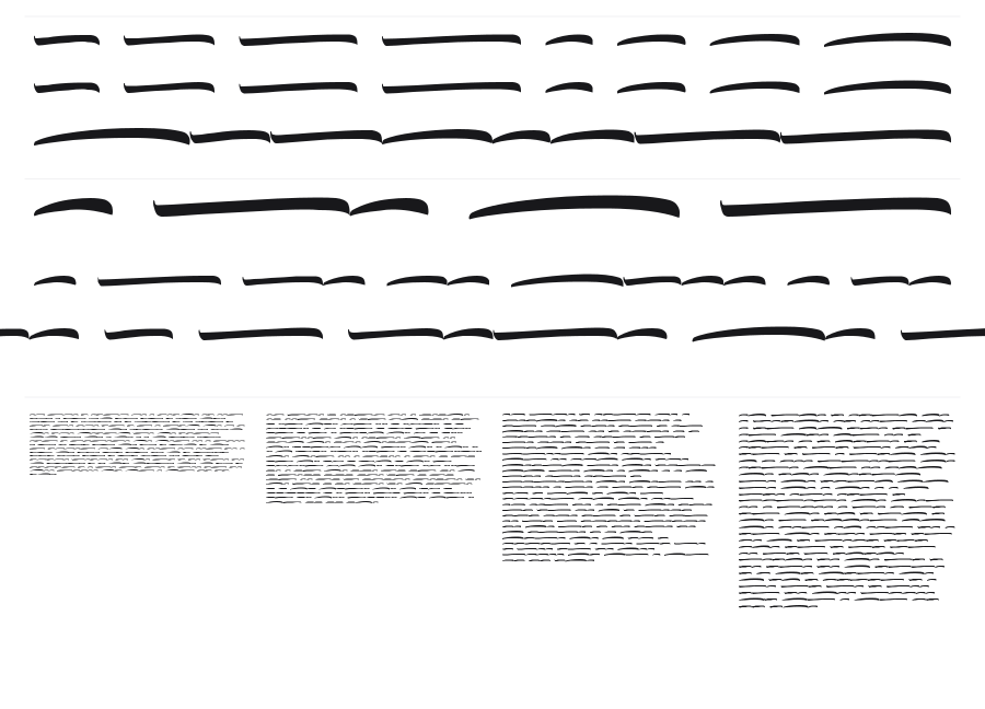 Hiluck specimen sheet