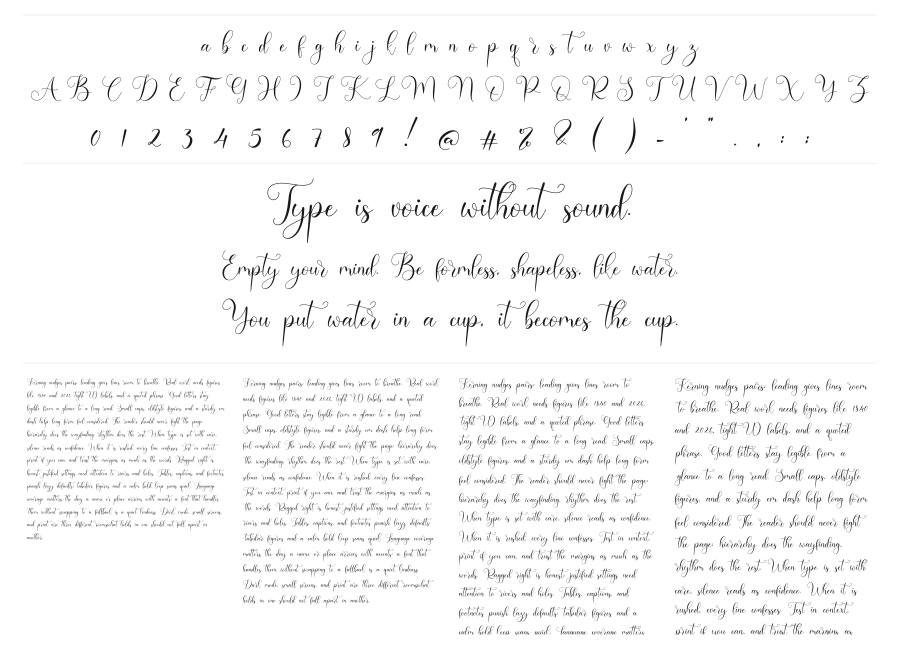 Endenesilia specimen sheet