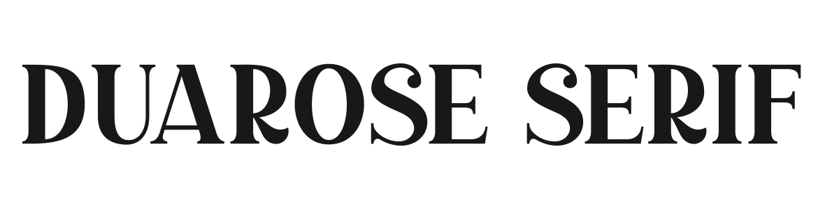 Duarose Serif preview