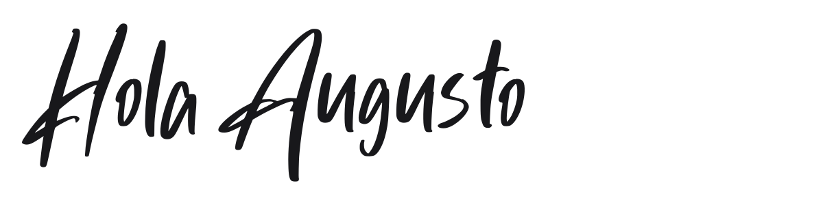 Hola Augusto preview