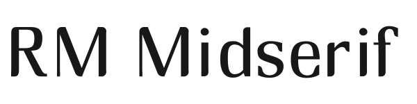 RM Midserif preview