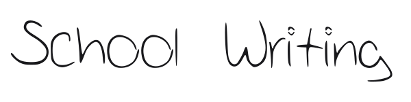 School Writing preview