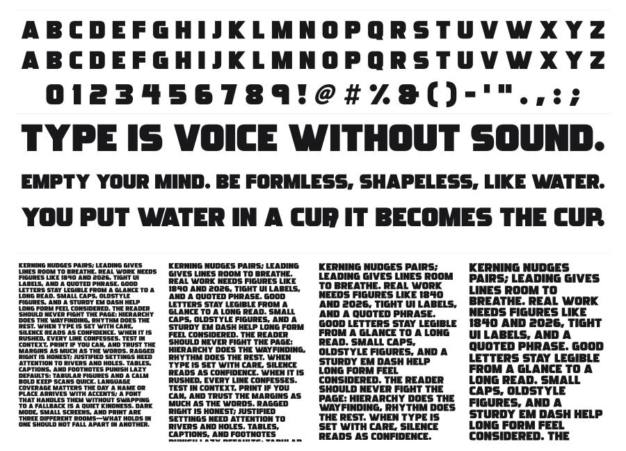 Ultraquick specimen sheet