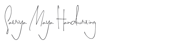 Satriya Maya Handwriting preview