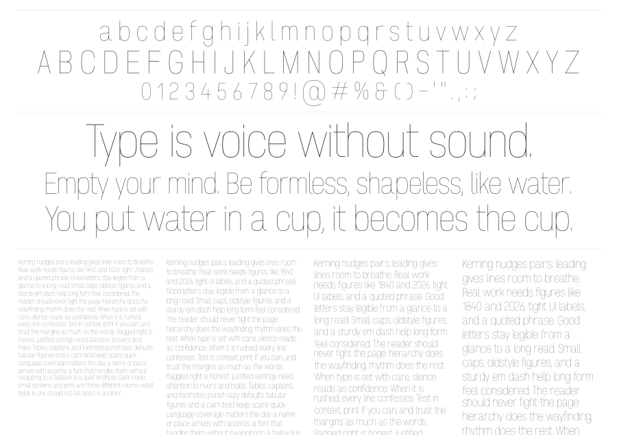 ZF2334 Squarish specimen sheet