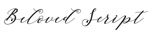 Beloved Script preview