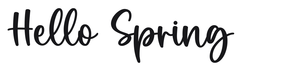 Hello Spring – FontToolbox