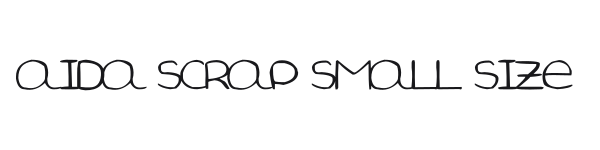 Aida Scrap Small Size preview