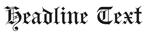 Headline Text preview