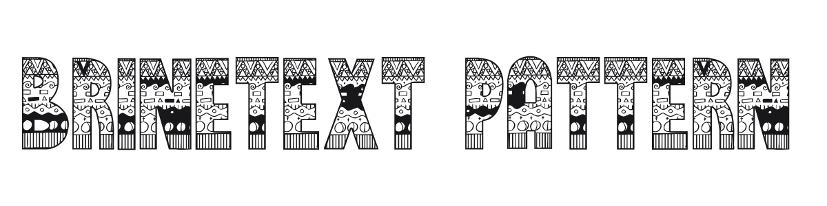 Brinetext Pattern preview