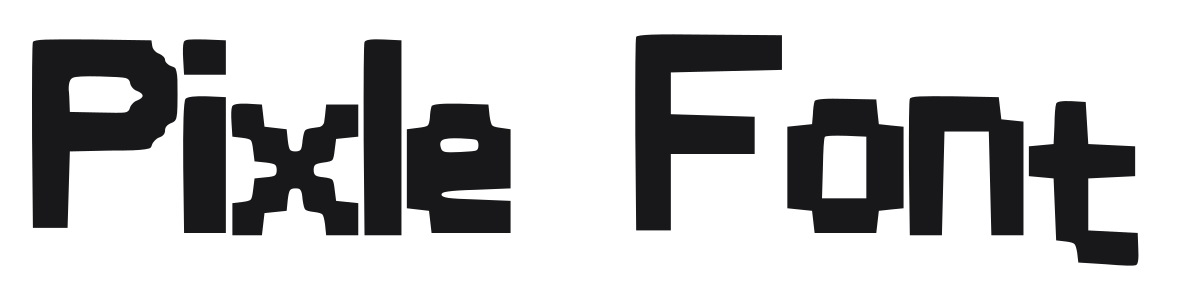 Pixle Font preview