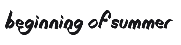 Beginning of Summer preview