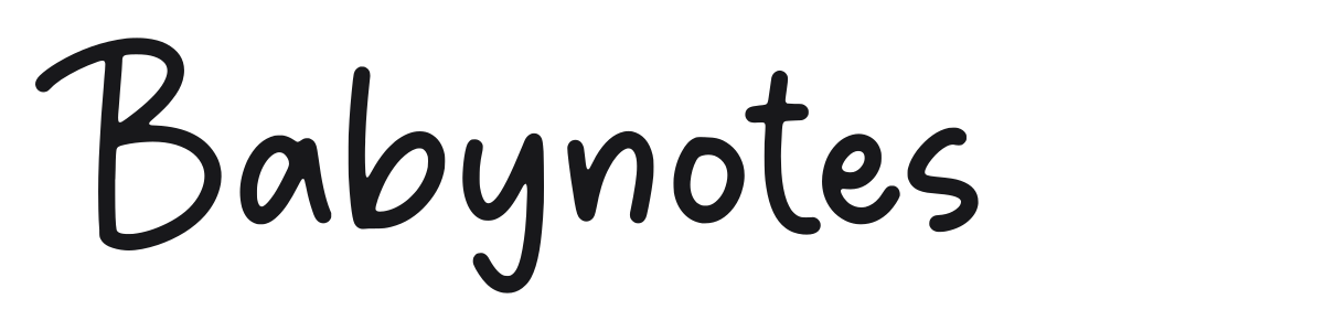 Babynotes preview