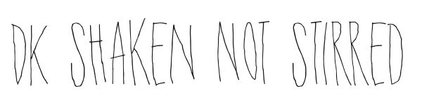 DK Shaken Not Stirred preview
