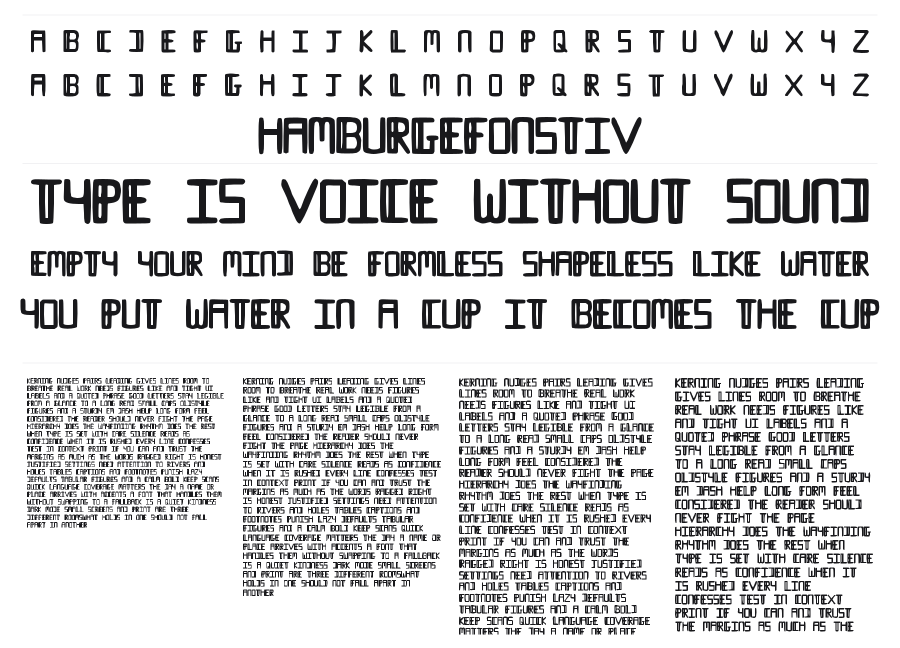 Karabey specimen sheet
