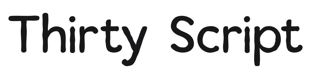 Thirty Script – FontToolbox