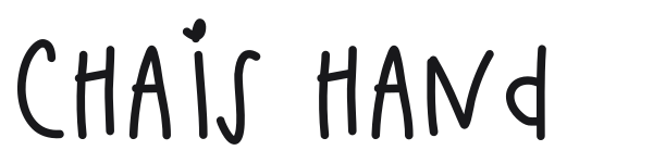 Chais Hand preview