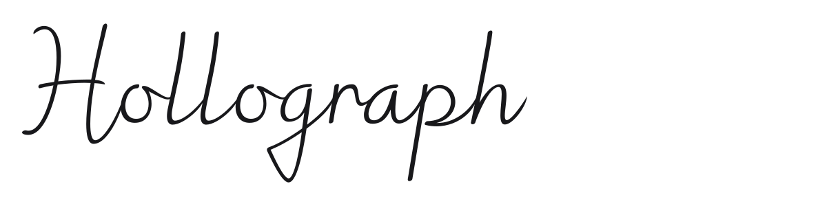 Hollograph preview