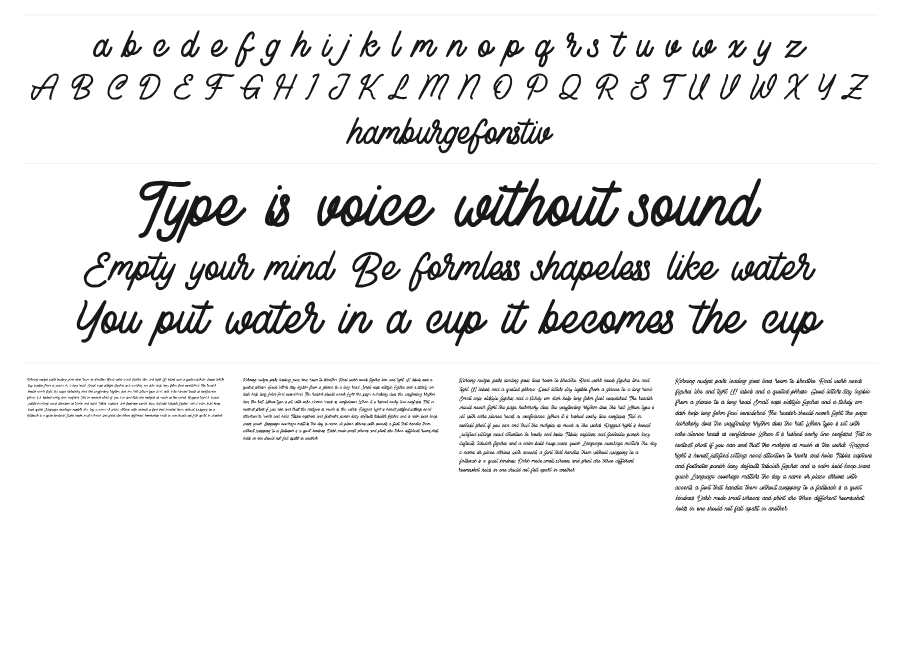 Oldcurley specimen sheet