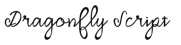 Dragonfly Script preview