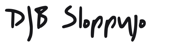 DJB Sloppyjo preview