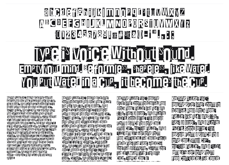 More than 50.000 specimen sheet