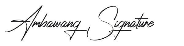 Ambawang Signature preview