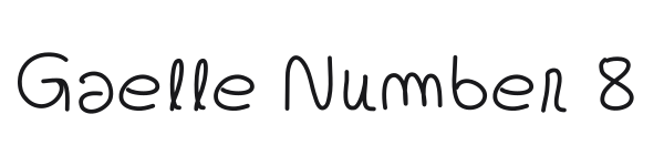 Gaelle Number 8 preview