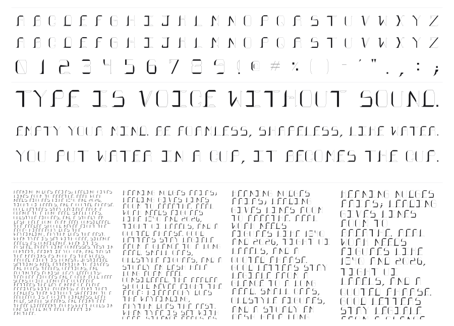 Fossilized specimen sheet