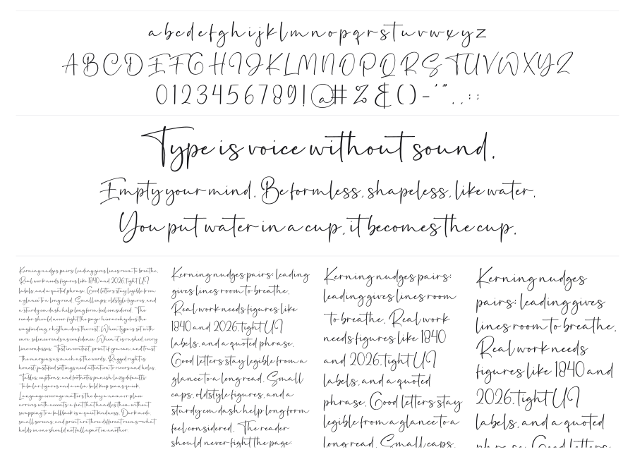 Secretoria specimen sheet
