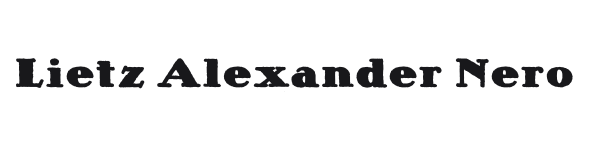 Lietz Alexander Nero preview