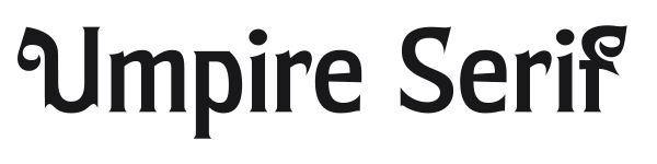 Umpire Serif preview