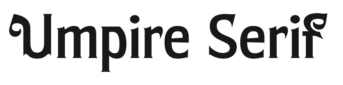 Umpire Serif preview