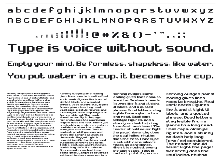 395 Equalizer specimen sheet
