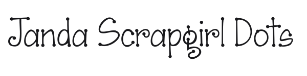Janda Scrapgirl Dots preview