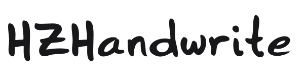 HZHandwrite preview