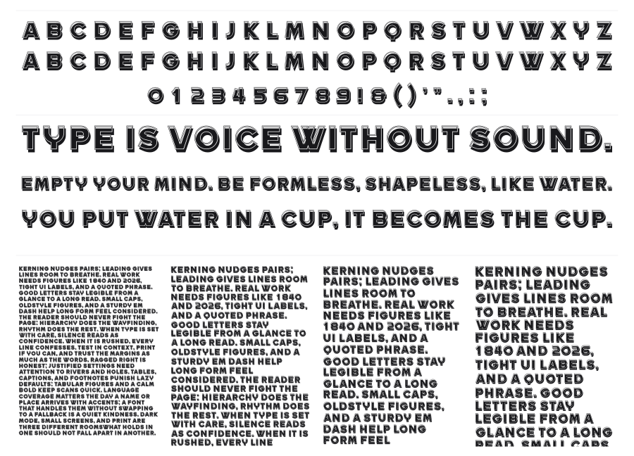 Lake specimen sheet