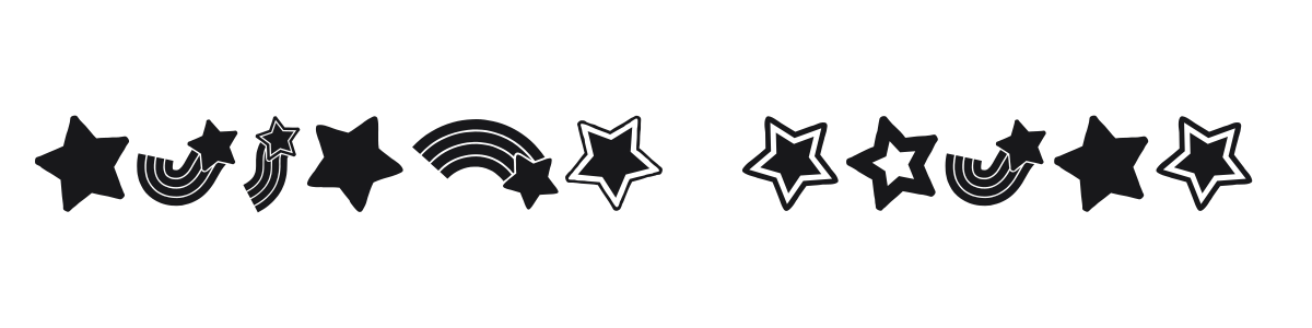 Rainbow Stars preview