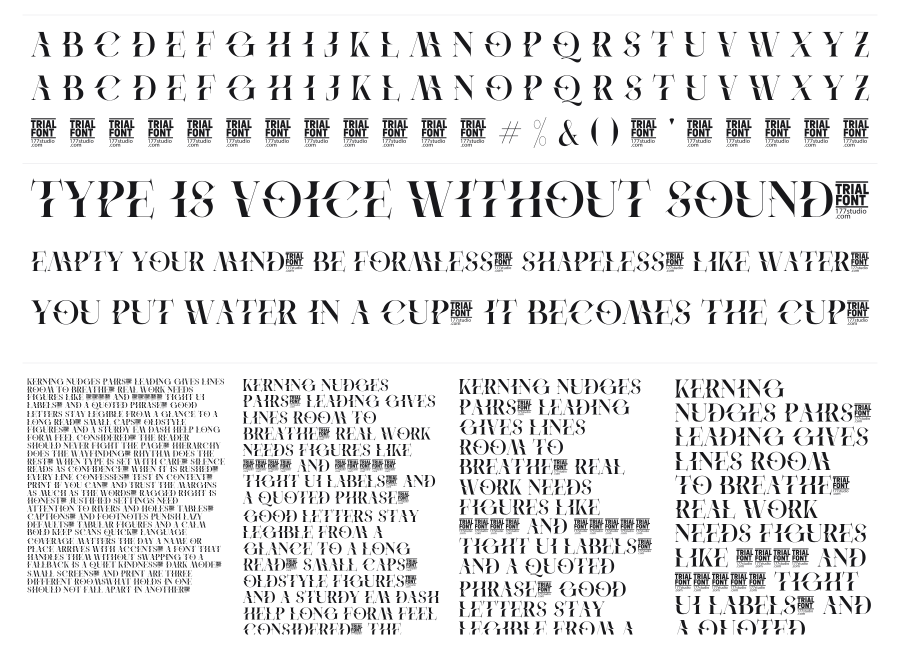 Protest specimen sheet