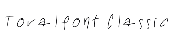 Toralfont Classic preview