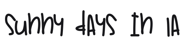 Sunny Days In La preview