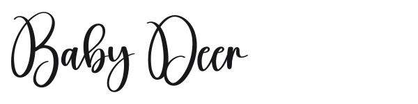 Baby Deer preview
