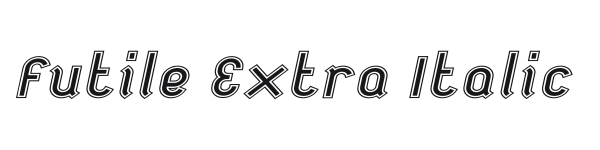 Futile Extra Italic preview