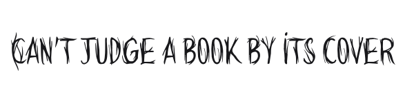 Can't judge a book by its cover preview