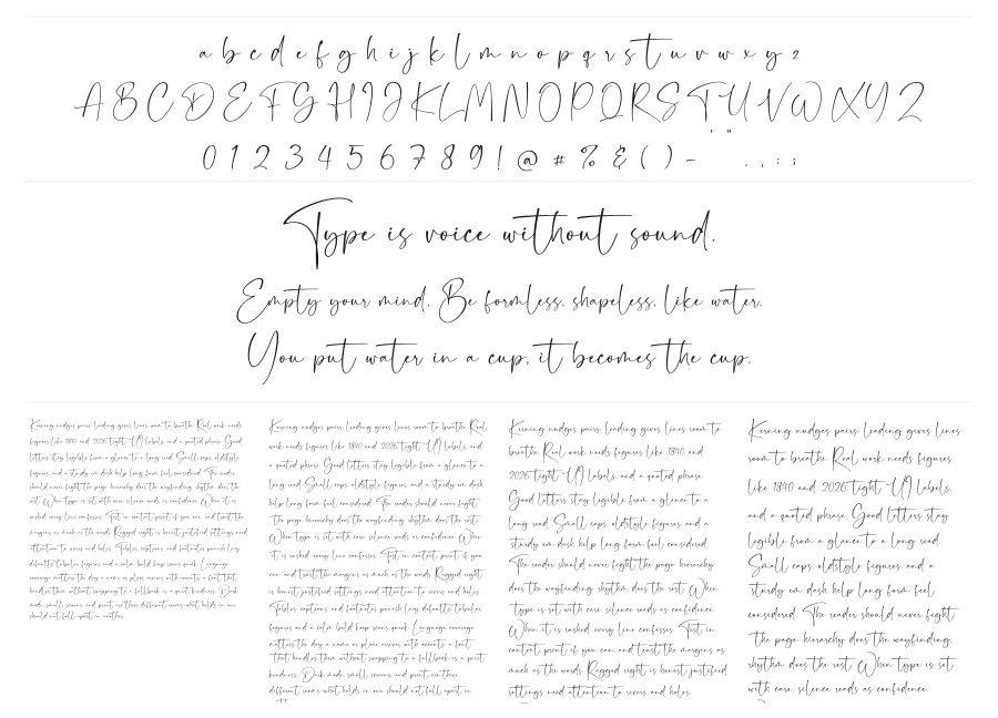 Dollamin specimen sheet