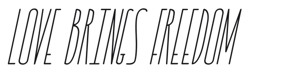 Love Brings Freedom preview