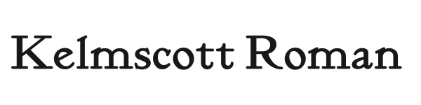 Kelmscott Roman preview